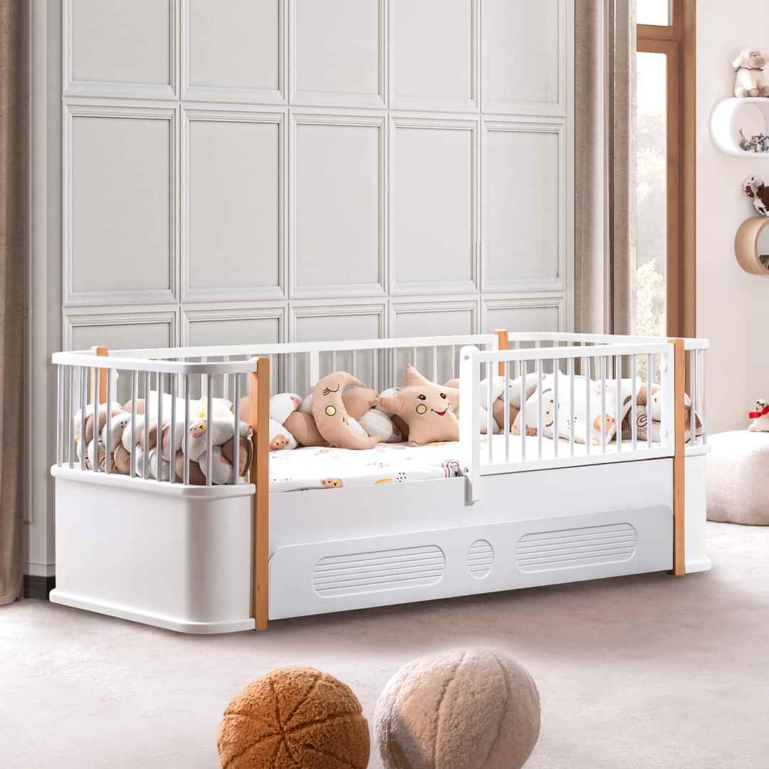 Loft Meşe Karyola